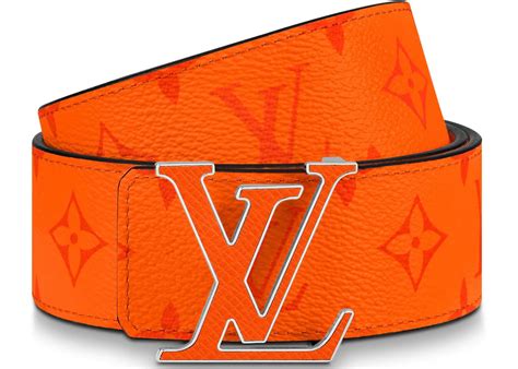 orange louis vuitton belt|louis vuitton belts women's.